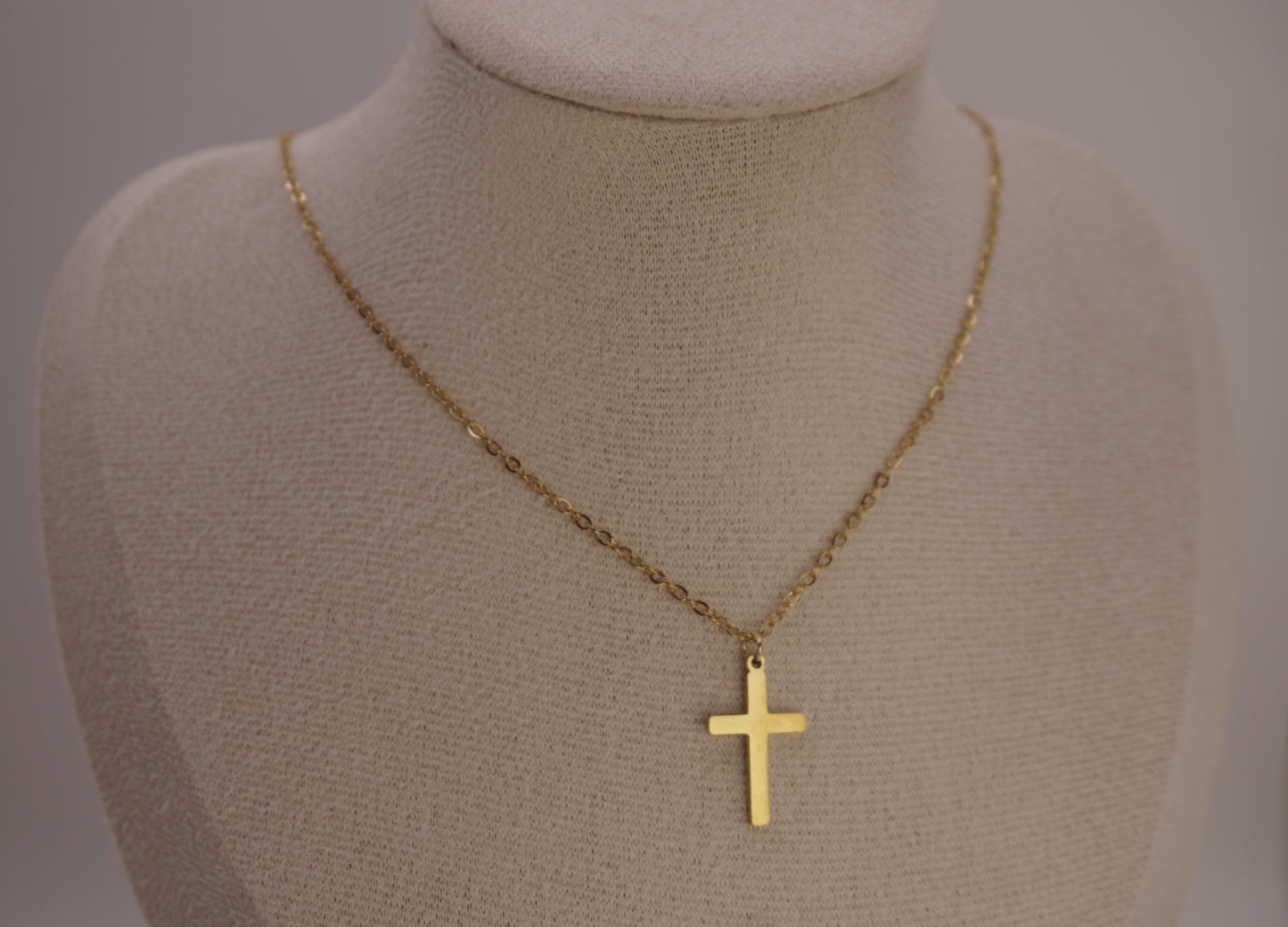 Simple Cross Necklace