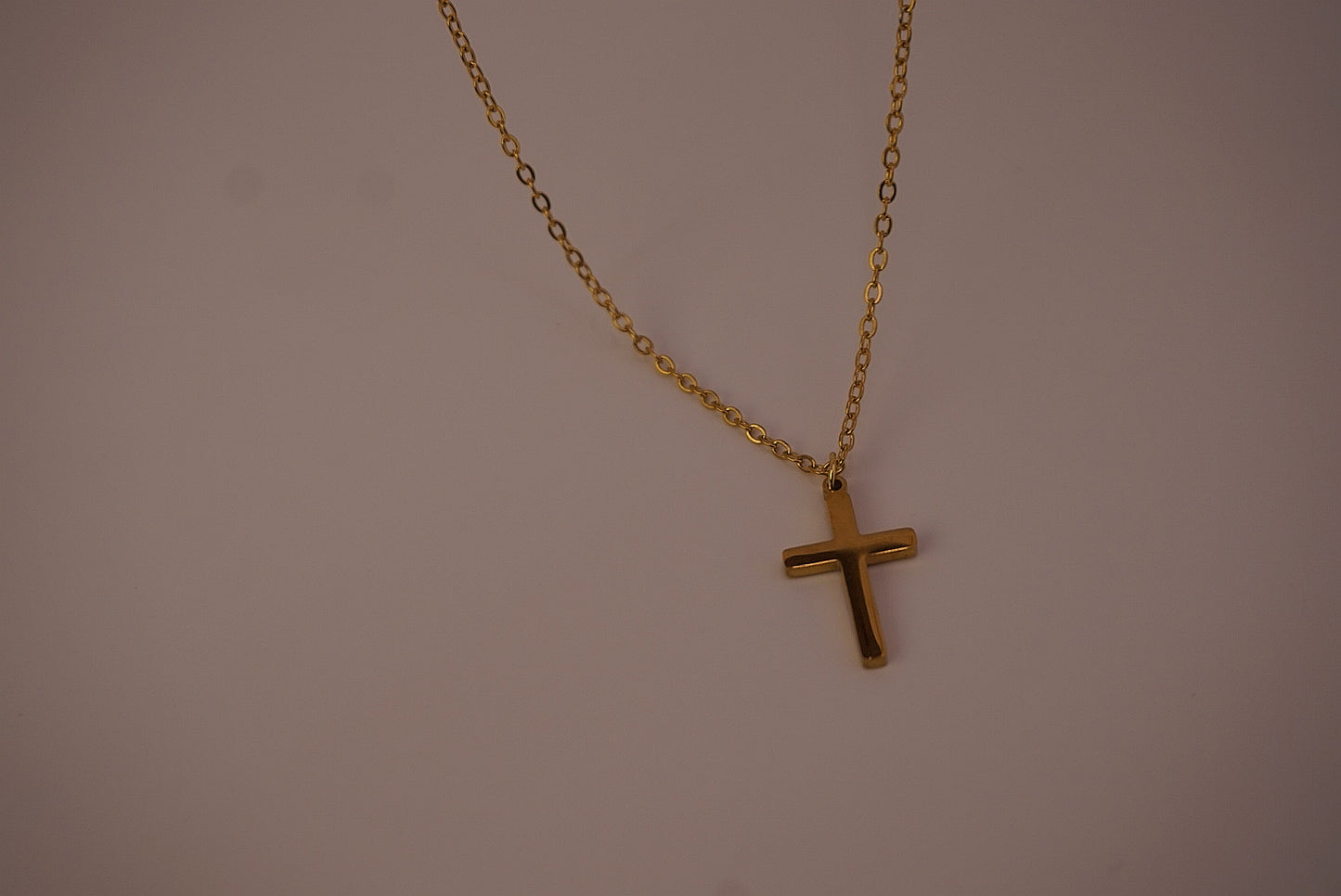 Simple Cross Necklace