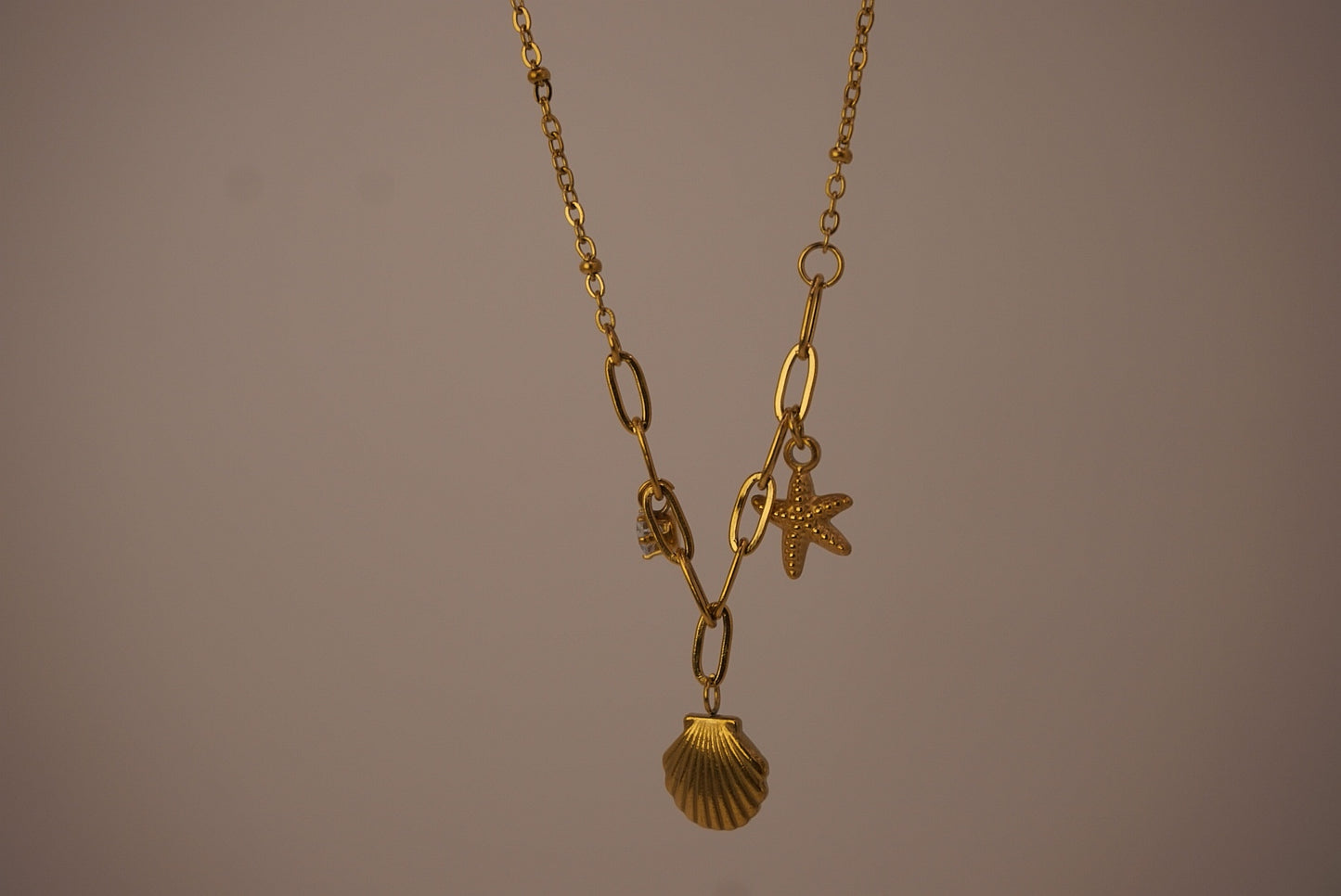 Seashore Charm Necklace