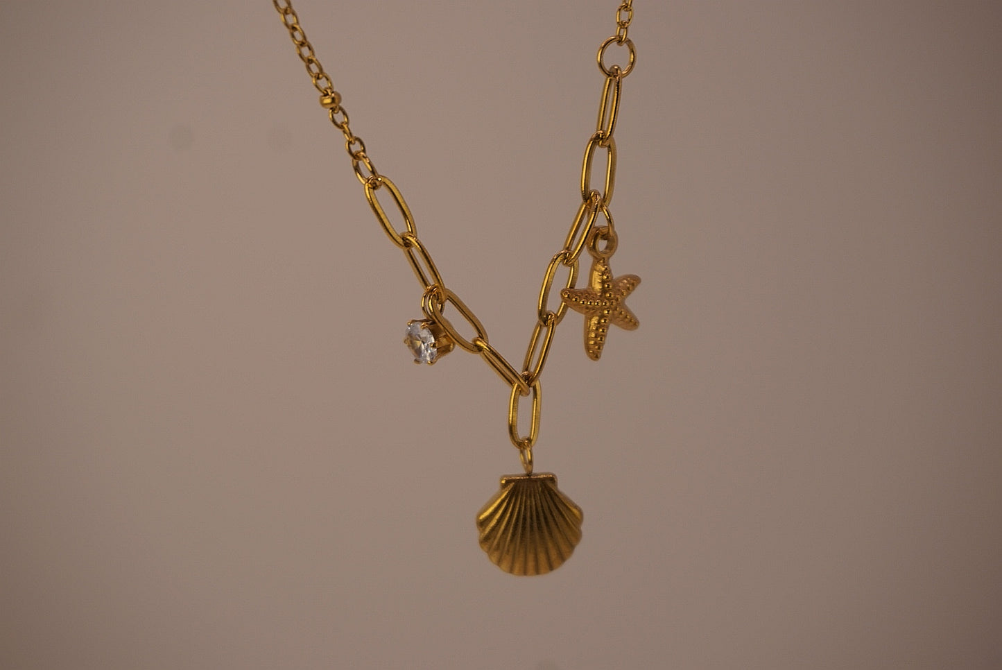 Seashore Charm Necklace