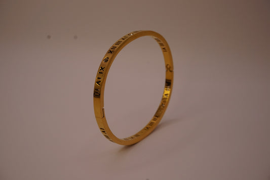 Roman Numeral Bangle