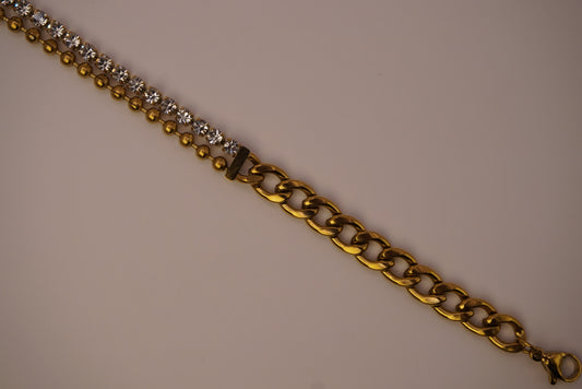 Tennis & Ball Chain Bracelet