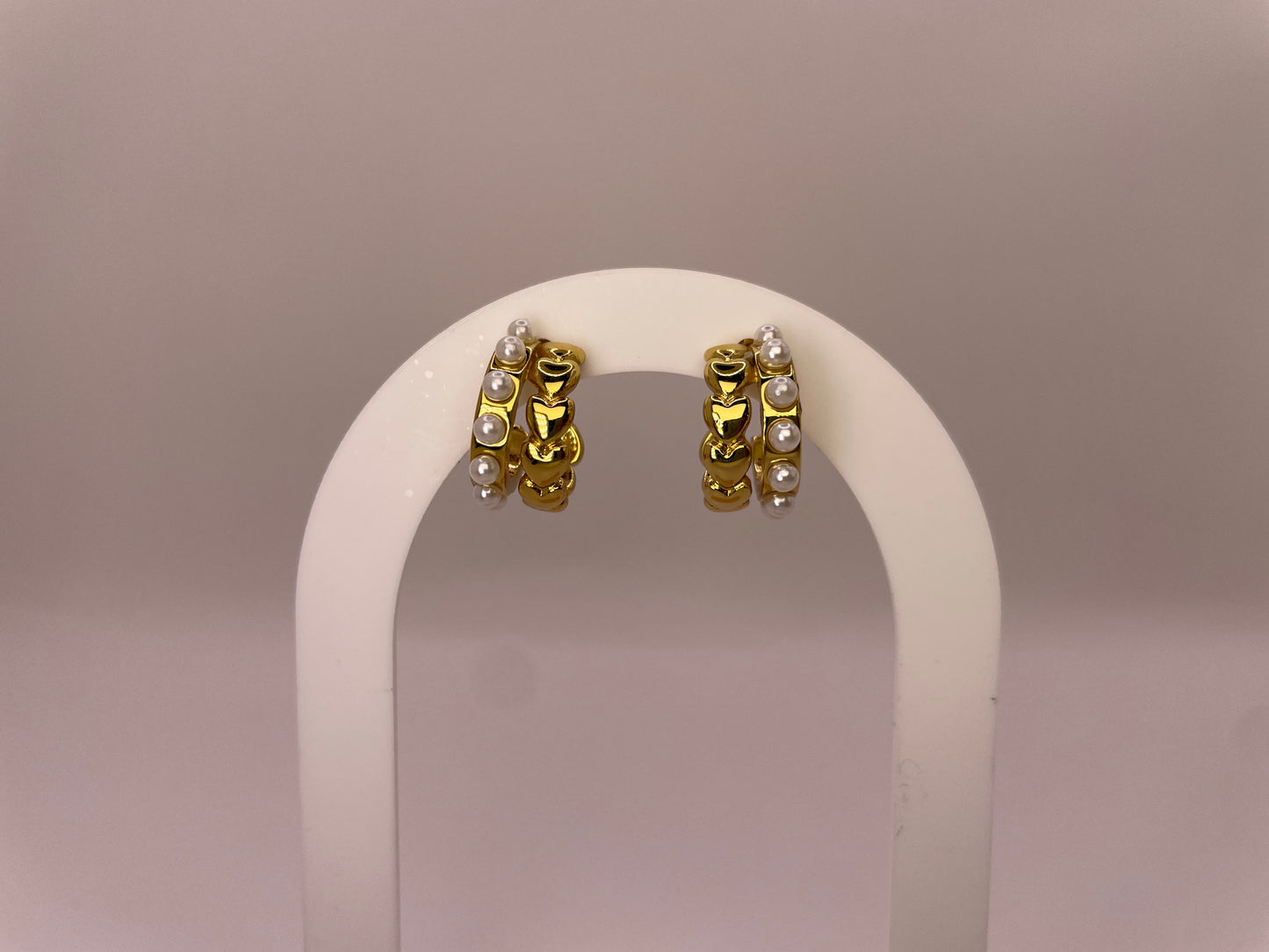 Pearl Studded Earrings