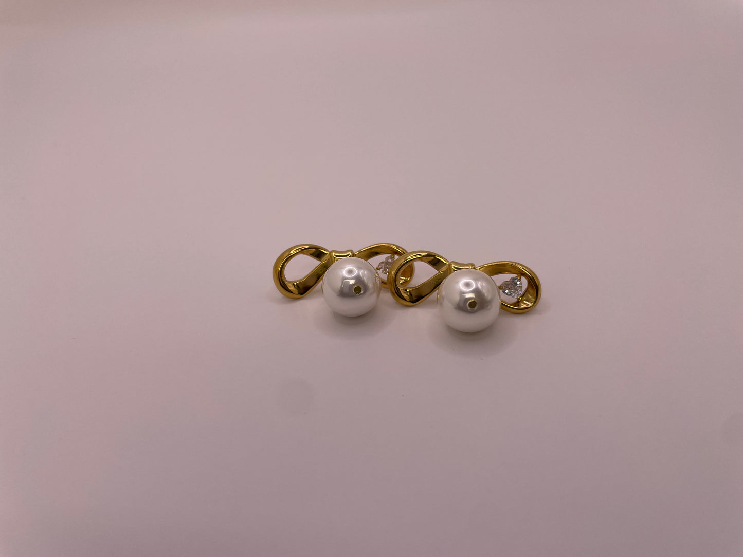 Bow-Shaped Earrings