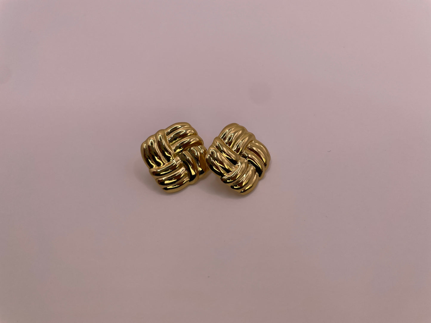 Flat Knot Earrings