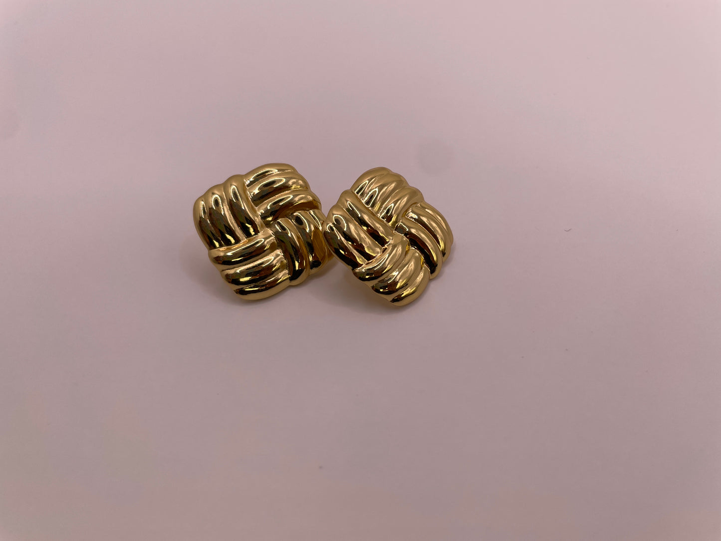 Flat Knot Earrings