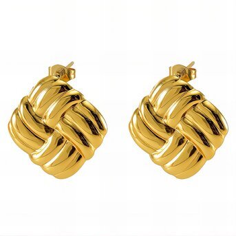 Flat Knot Earrings