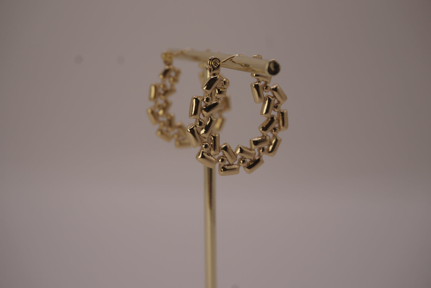 Celtic Weave Flat Hoops