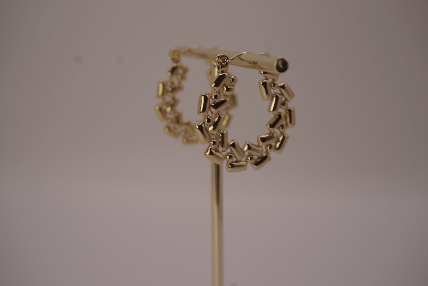 Celtic Weave Flat Hoops