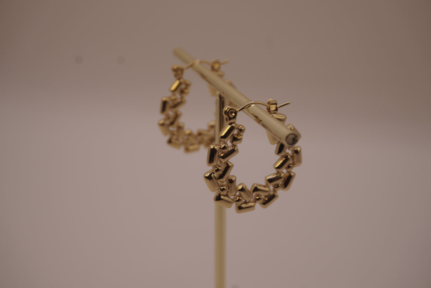 Celtic Weave Flat Hoops