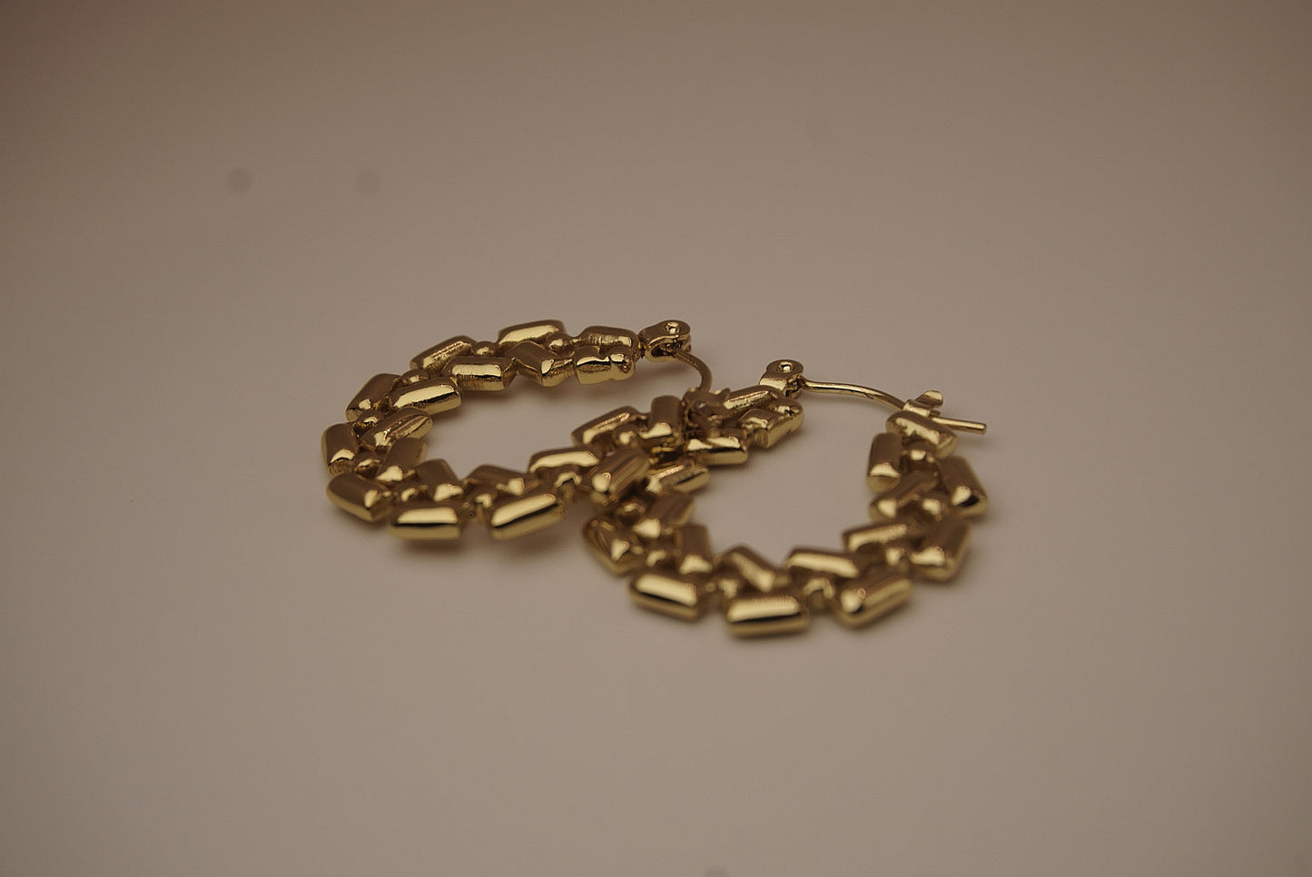 Celtic Weave Flat Hoops