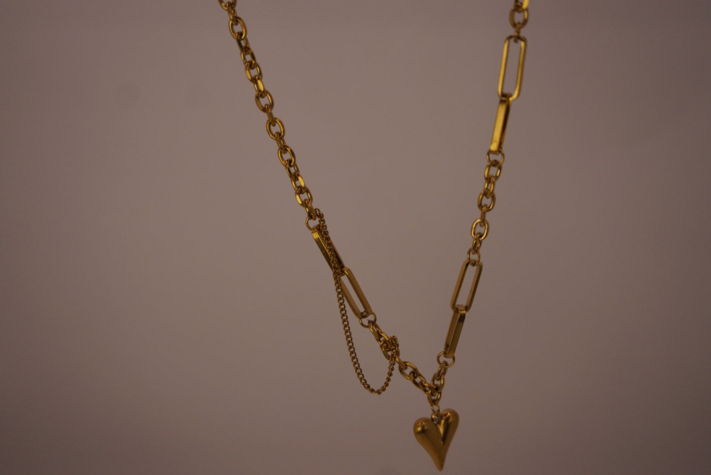 OLA Heart Necklace