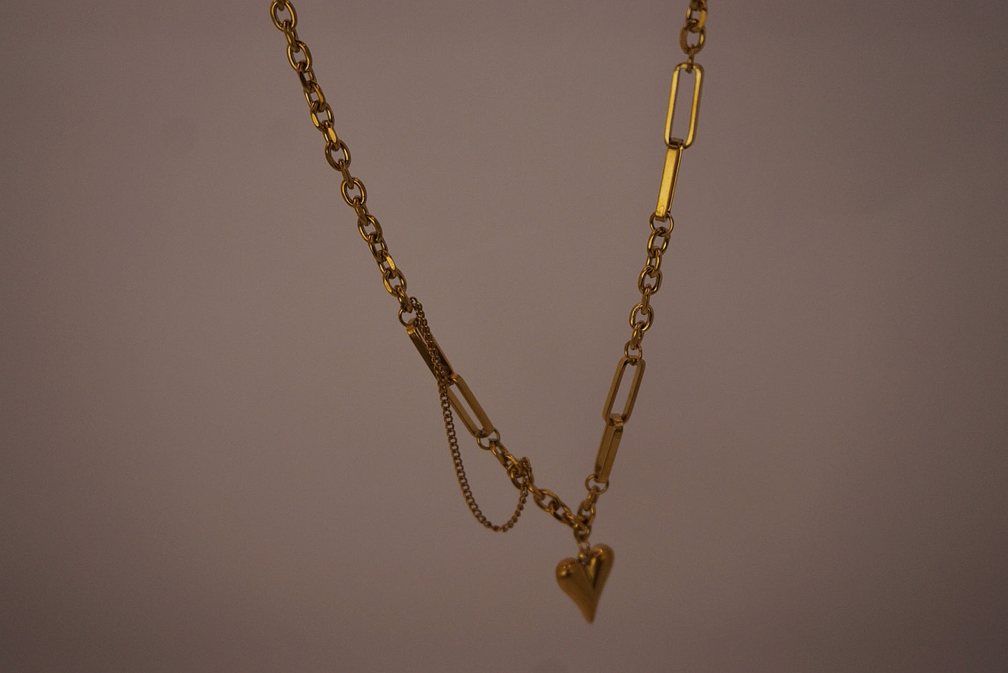 OLA Heart Necklace