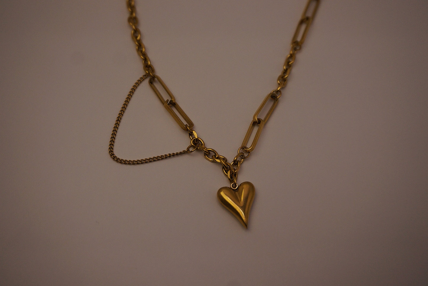 OLA Heart Necklace