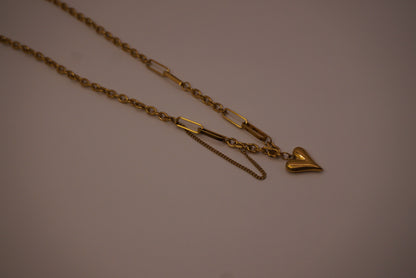 OLA Heart Necklace