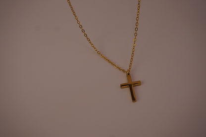Simple Cross Necklace