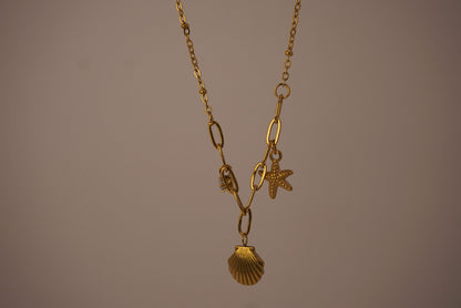 Seashore Charm Necklace