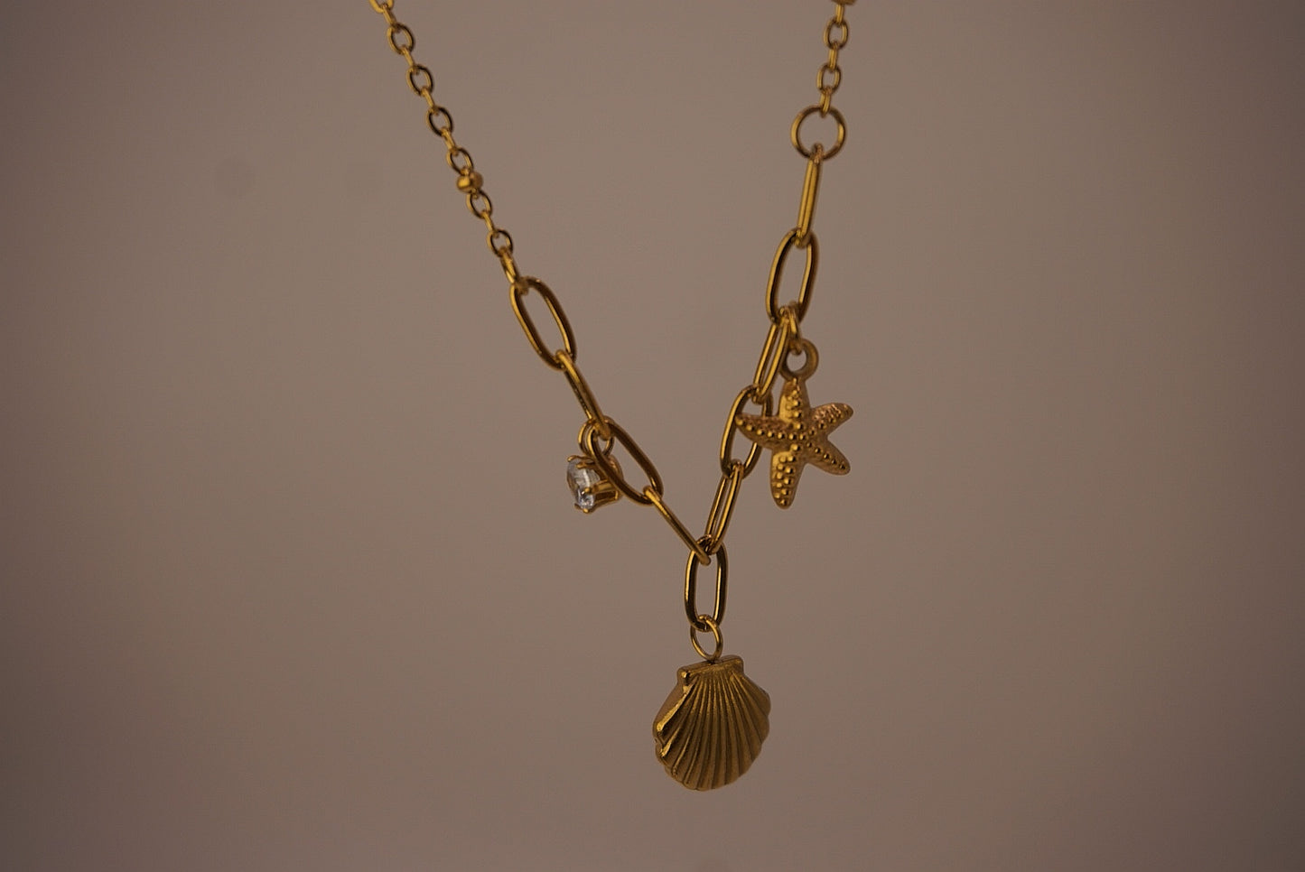 Seashore Charm Necklace
