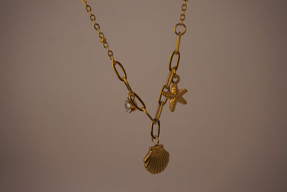 Seashore Charm Necklace