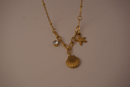 Seashore Charm Necklace