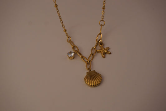 Seashore Charm Necklace
