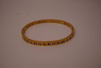 Roman Numeral Bangle