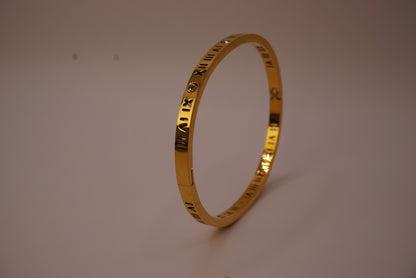 Roman Numeral Bangle
