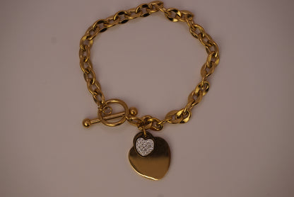MIRA Heart Bracelet