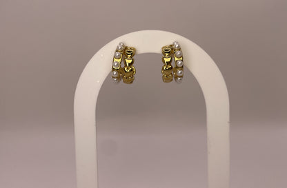 Pearl Studded Earrings