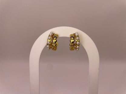 Pearl Studded Earrings