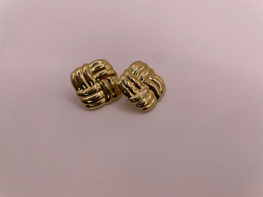 Flat Knot Earrings
