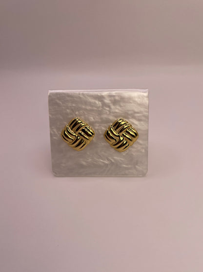 Flat Knot Earrings