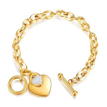 MIRA Heart Bracelet