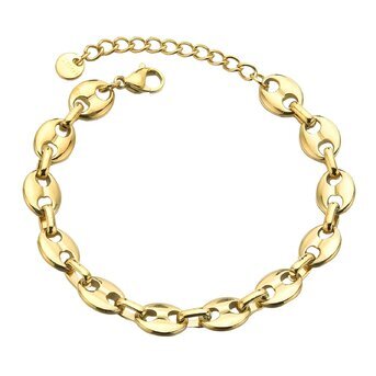 Oval Coin Bracelet