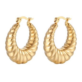 ETERNA Twist Hoops