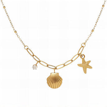 Seashore Charm Necklace