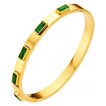 EMERALD Bangle Bracelet